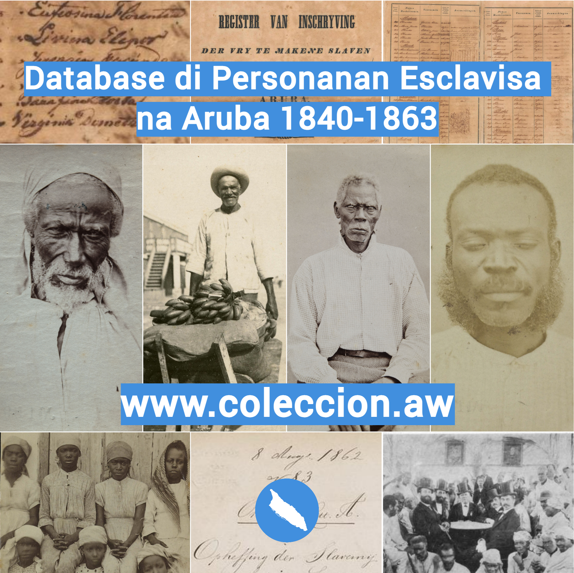 Database di Personanan Sclavisa na Aruba 1840-1863