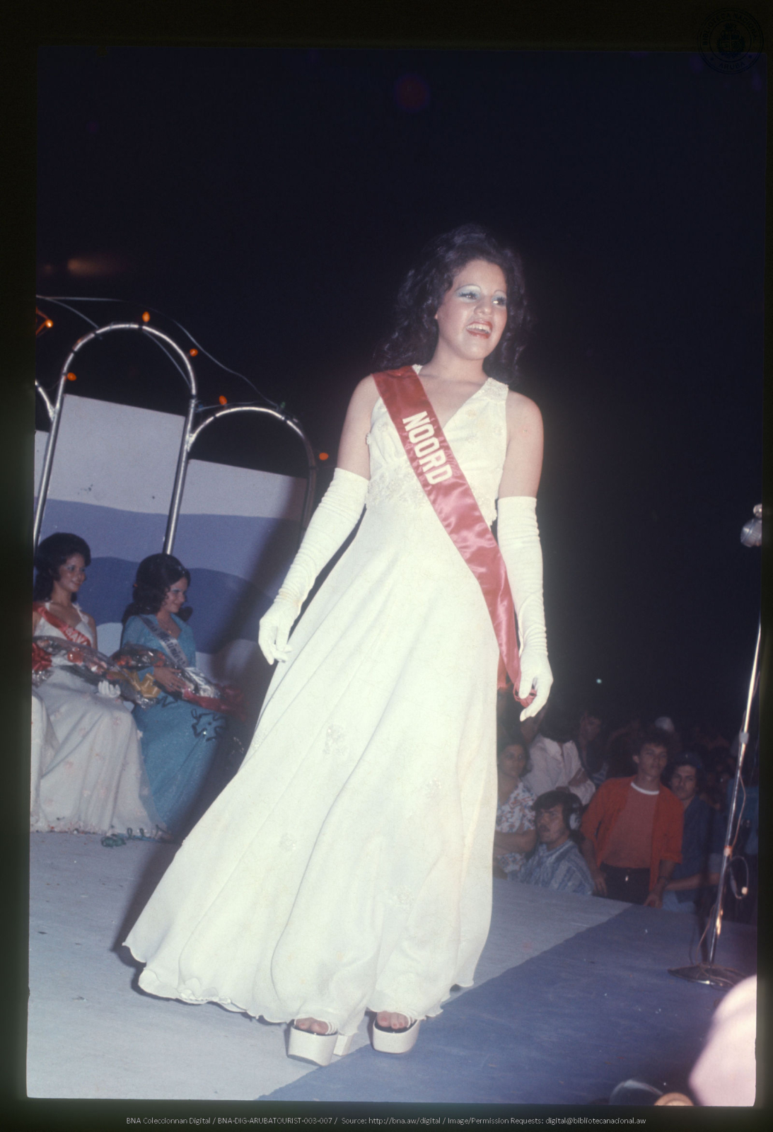 Eleccion di Reina, Carnaval 20, Aruba, 1974 Biblioteca Nacional Aruba