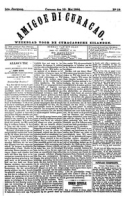 Amigoe di Curacao (10 Mei 1884), Amigoe di Curacao