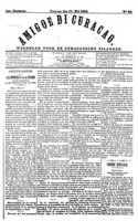 Amigoe di Curacao (17 Mei 1884), Amigoe di Curacao