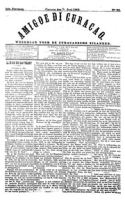 Amigoe di Curacao (7 Juni 1884), Amigoe di Curacao