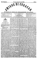 Amigoe di Curacao (14 Juni 1884), Amigoe di Curacao