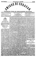 Amigoe di Curacao (5 Juli 1884), Amigoe di Curacao