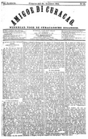Amigoe di Curacao (2 Augustus 1884), Amigoe di Curacao