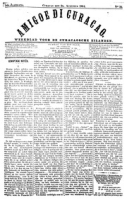 Amigoe di Curacao (9 Augustus 1884), Amigoe di Curacao