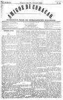 Amigoe di Curacao (16 Augustus 1884), Amigoe di Curacao