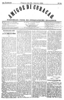 Amigoe di Curacao (23 Augustus 1884), Amigoe di Curacao
