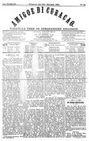 Amigoe di Curacao (25 Oktober 1884), Amigoe di Curacao