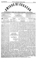 Amigoe di Curacao (31 Oktober 1884), Amigoe di Curacao