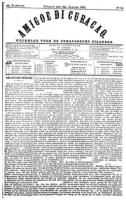 Amigoe di Curacao (10 Januari 1885), Amigoe di Curacao