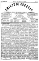 Amigoe di Curacao (17 Januari 1885), Amigoe di Curacao