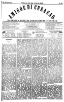 Amigoe di Curacao (24 Januari 1885), Amigoe di Curacao