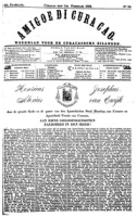 Amigoe di Curacao (14 Februari 1885), Amigoe di Curacao