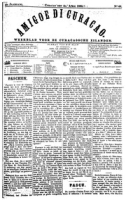Amigoe di Curacao (4 April 1885), Amigoe di Curacao