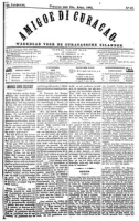 Amigoe di Curacao (11 April 1885), Amigoe di Curacao