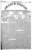 Amigoe di Curacao (23 Mei 1885), Amigoe di Curacao