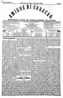 Amigoe di Curacao (1 Augustus 1885), Amigoe di Curacao
