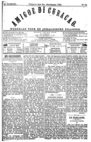 Amigoe di Curacao (5 September 1885), Amigoe di Curacao