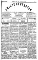 Amigoe di Curacao (12 September 1885), Amigoe di Curacao