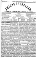 Amigoe di Curacao (15 September 1885), Amigoe di Curacao