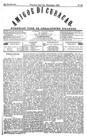 Amigoe di Curacao (7 November 1885), Amigoe di Curacao