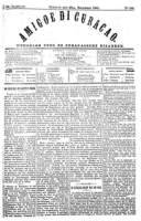 Amigoe di Curacao (28 November 1885), Amigoe di Curacao