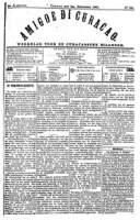 Amigoe di Curacao (5 December 1885), Amigoe di Curacao