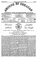 Amigoe di Curacao (13 Maart 1886), Amigoe di Curacao