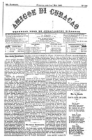 Amigoe di Curacao (1 Mei 1886), Amigoe di Curacao