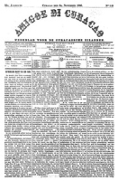 Amigoe di Curacao (6 November 1886), Amigoe di Curacao