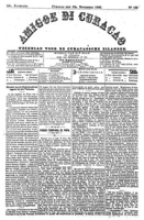 Amigoe di Curacao (13 November 1886), Amigoe di Curacao