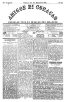 Amigoe di Curacao (18 December 1886), Amigoe di Curacao