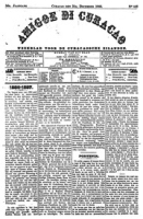Amigoe di Curacao (31 December 1886), Amigoe di Curacao