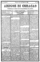 Amigoe di Curacao (4 Februari 1888), Amigoe di Curacao