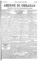 Amigoe di Curacao (14 April 1888), Amigoe di Curacao
