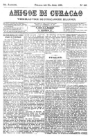 Amigoe di Curacao (21 April 1888), Amigoe di Curacao