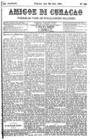 Amigoe di Curacao (23 Juni 1888), Amigoe di Curacao