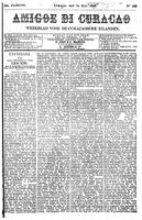Amigoe di Curacao (7 Juli 1888), Amigoe di Curacao