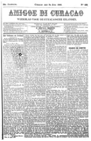 Amigoe di Curacao (9 Juli 1888), Amigoe di Curacao