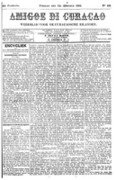 Amigoe di Curacao (11 Augustus 1888), Amigoe di Curacao