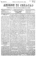 Amigoe di Curacao (25 Augustus 1888), Amigoe di Curacao
