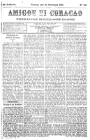 Amigoe di Curacao (8 September 1888), Amigoe di Curacao
