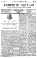 Amigoe di Curacao (15 September 1888), Amigoe di Curacao