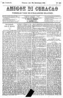 Amigoe di Curacao (22 September 1888), Amigoe di Curacao