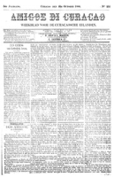 Amigoe di Curacao (20 Oktober 1888), Amigoe di Curacao