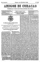 Amigoe di Curacao (23 Maart 1889), Amigoe di Curacao