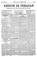 Amigoe di Curacao (3 Oktober 1891), Amigoe di Curacao