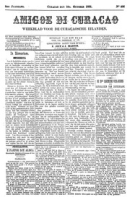 Amigoe di Curacao (10 Oktober 1891), Amigoe di Curacao