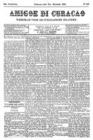 Amigoe di Curacao (17 Oktober 1891), Amigoe di Curacao