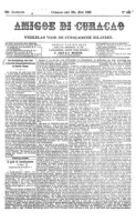 Amigoe di Curacao (18 Juni 1892), Amigoe di Curacao